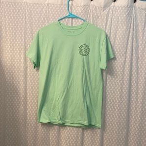 Mint green puppy love tee